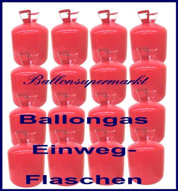 Ballongas Einwegflaschen