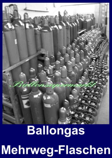 Ballongas Flaschen