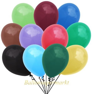 luftballons-bunt-gemischt-25-cm-guenstig-100-Stueck